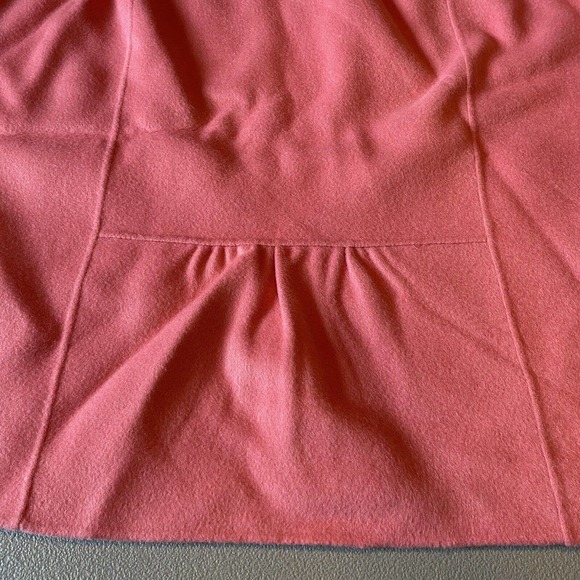 NWT New Talbots Womens Skirt Size 18 Solid Pink Wool Blend Office Career Barbie - Picture 8 of 8